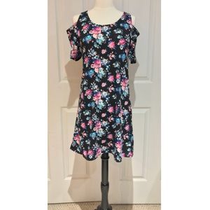 NEW Black Floral Dress